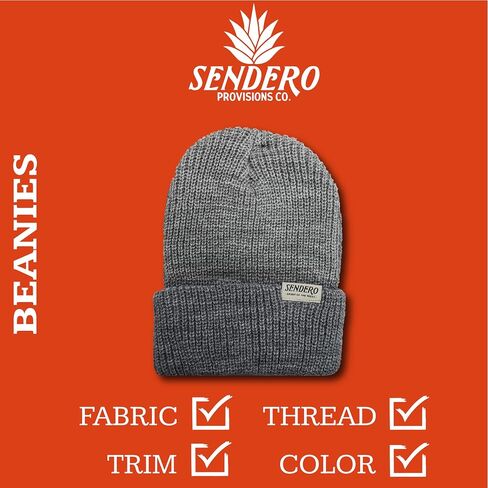 Outdoor Vintage Cuffed Beanie for Men & Women in Saudi Arabia