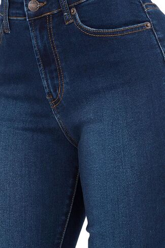 جينز نسائي من Twiinsisters عالي الخصر مصنوع من قماش ممتاز قابل للتمدد in Kuwait