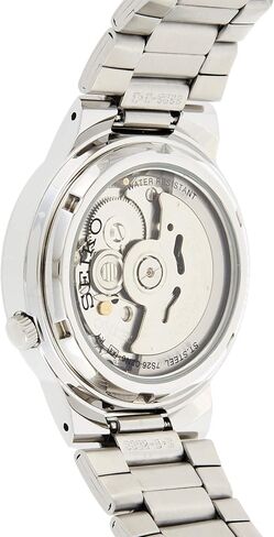 Seiko 5 Men's SNKA07 Automatic Black Dial Stainless Steel Watch in Saudi Arabia