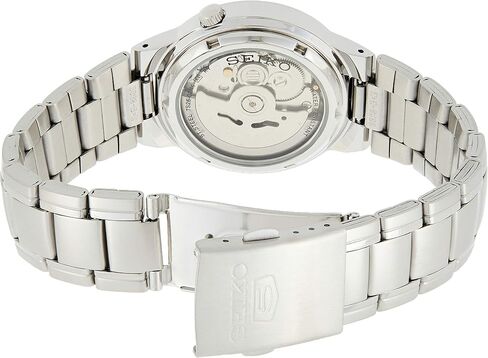 Seiko 5 Men's SNKA07 Automatic Black Dial Stainless Steel Watch in Saudi Arabia