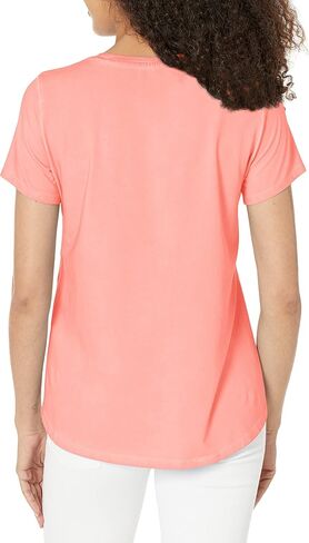 NIC+ZOE Women's Ss Shirt Tail Crew Tee in Saudi Arabia