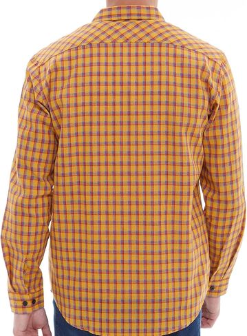 Men's Plaid Flannel Regular Fit Shirts Warm Button Down Long Sleeve Work Casual Shirt in Saudi Arabia