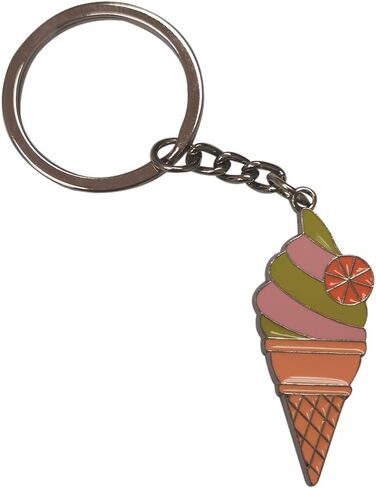 سلسلة مفاتيح بدلاية على شكل ايس كريم، هدايا عيد الحب، ملونة، 1 in Kuwait