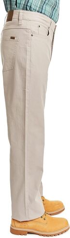 Smith's Workwear mens 5 Pocket Canvas Stretch Pants, Light Stone, 36W x 32L US in Saudi Arabia