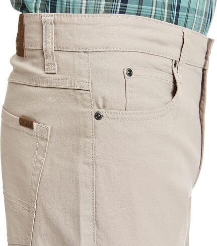Smith's Workwear mens 5 Pocket Canvas Stretch Pants, Light Stone, 36W x 32L US in Saudi Arabia