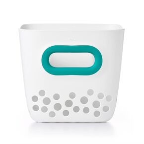 OXO Tot Bath Toy Bin, Teal, 1 Count (Pack of 1)