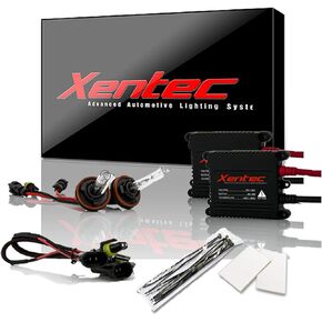 Xentec H11 (H8/H9) 3000K HID xenon bulb x 1 pair bundle with 35W Digital Slim Ballast x 2 (Golden Yellow)