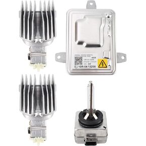 MOTOALL New 63-11-7-343-876 Xenon Ballast Module for BMW 5 Series 528i 535i 550i M5 14-16