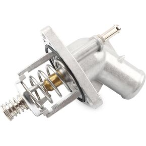 Upgrade Aluminium Thermostat Housing Replace 15-11125, 902-2090, 815-207 Compatible with Cadillac Chevy GMC 4.3 5.3 5.3L 6.2L - 2014-2018 Silverado Sierra 1500, 2015-2020 Suburban Tahoe Yukon Escalade