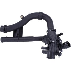 MOTOKU Engine Coolant Thermostat Housing Assembly for Mercedes C300 C350e E300 GLC300 GLC350e SLC300 2015-2020