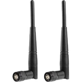5dBi 2.4GHz WiFi Antenna RP-TNC Male Replacement Antenna Compatible with Trimble Robotic Total Stations TDS Ranger Data Collecter, for Wireless Linksys WiFi Router（Pack of 2）, Eifagur