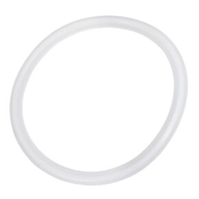 MECCANIXITY Silicone Rubber Gasket Industrial Flange O-Ring for 4 Inch Clamp White Pack of 2