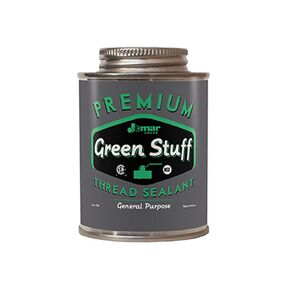 JOMAR VALVE - THE GREEN STUFF General Purpose Thread Sealant, 16oz., Can
