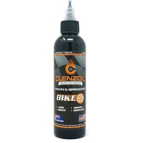 Clenzoil Chain & Sprocket Bike 4 oz. Bottle | Cleaner Lubricant Protectant [CLP] | Bike Chain Cleaner + Chain Lube in One | Wet Lube Application, Dry Lube Performance