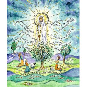 Our Lady of Fatima 8x10 - Catholic Art