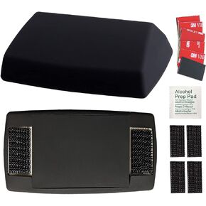 حزمة EZ Skin: جلد سيليكون مغلف بالكامل لـ EZ Pass + شرائط سوداء متشابكة = مظهر سري داخل وخارج الزجاج الأمامي الخاص بك! (يناسب EZ Pass Mini/iPass)