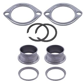 Exhaust Port Torque Cone Flange Kit Compatible for Touring Dyna Softail Sportster Evolution Big Twin Evolution and Twin Cam Models 1986-UP