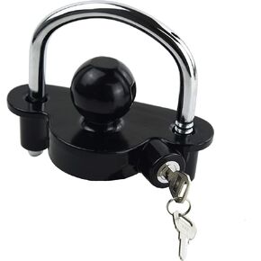 TOPTOW 63507 قفل وصلة المقطورة/RV، يناسب عالميًا لوصلات 1-7/8 بوصة، 2 بوصة و2-5/16 بوصة، نمط كرة السحب in Kuwait