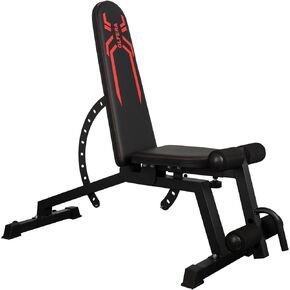 مقعد وزن قابل للتعديل من GLFERA، مقعد للتمرين عالي التحمل بوزن 880 رطل، مكبس مقعد لتدريب القوة، مقعد منحدر منحدر للجلوس في صالة الألعاب الرياضية المنزلية in Kuwait