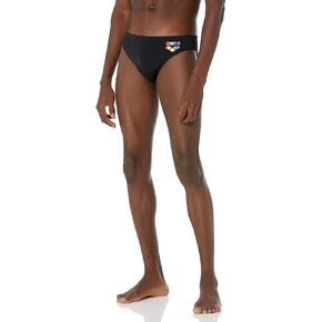 ARENA Men's Pride 3-inch Brief Athletic Training Swimsuit