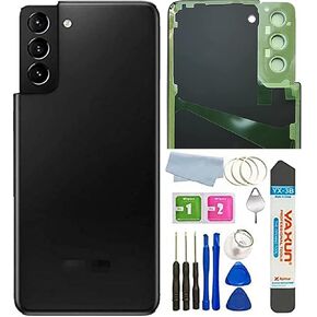 A-Parts Galaxy S21 Plus Back Glass Cover Housing Door Replacement for Samsung Galaxy S21+ Plus 5G SM-G996B G996U G996U1 G996W Back Glass Cover with Pre-Install Tapes (Phantom Violet)
