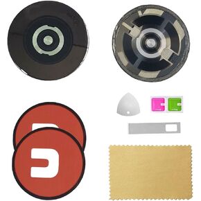 Watch Active 2 Back Cover Lens Replacement Rear Glass Parts for Samsung Galaxy Watch Active 2 Cover R820-44mm,R830-40mm