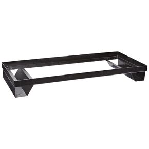 Justrite 84002 Yellow Heavy Gauge Steel Cabinet Riser Leg Frame, 454lbs Capacity, 43-3/4" Width x 5-1/4" Height x 18-3/4" Depth