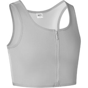 JARAZIN الصدر الموثق للنساء المتحولين جنسيا المسترجلة FTM الموثق عبر تنفس نصف الجبهة سستة الموثق الصدرية تانك الأعلى in Kuwait