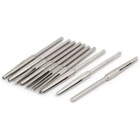uxcell® 2.35mm Shank Dia Mandrel Split Tapered Sandpaper Holder 50mm Long 10pcs