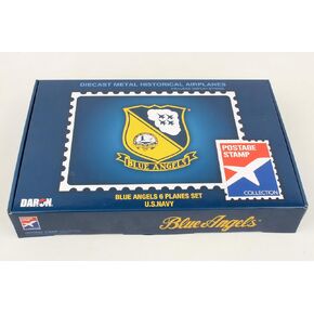 Postage Stamp F/A-18C Blue Angel 6 PC Gift Set 1/150 PSBA001