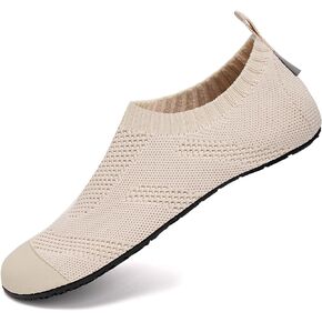 WateLves Womens Barefoot Water Shoes Travel House Slippers for Indoor and Outdoor Aqua Socks for Beach Swim Surf Yoga Dancing Camping Must Haves