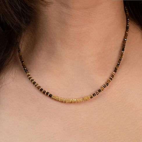 قلادة جوهرة الميلاد من الحجر الطبيعي مصنوعة يدويًا - مجوهرات كريستال شفاء قابلة للتعديل للنساء والفتيات in Kuwait