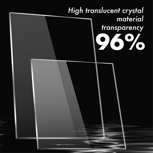 Plexiglass Sheets 18X24 1/4 Inch Thick,Glass Panels Cut to Size,Clear Acrylic Sheet, Acrylic Board,Acrylic Panel Sign，Large Plexiglass Sheets，Plexiglass Window (2 Pc) in Saudi Arabia