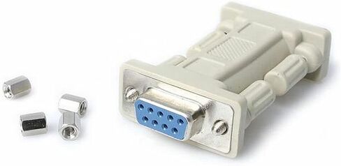 StarTech.com DB9 RS232 Serial Null Modem Adapter - F/F - Null modem adapter - DB-9 (F) to DB-9 (F) - NM9FF in Saudi Arabia
