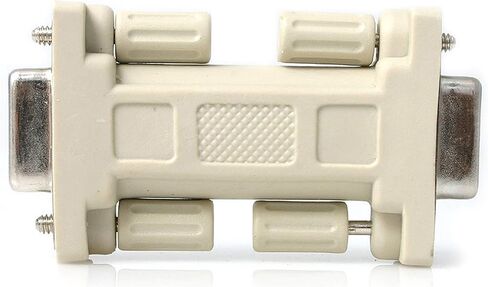 StarTech.com DB9 RS232 Serial Null Modem Adapter - F/F - Null modem adapter - DB-9 (F) to DB-9 (F) - NM9FF in Saudi Arabia