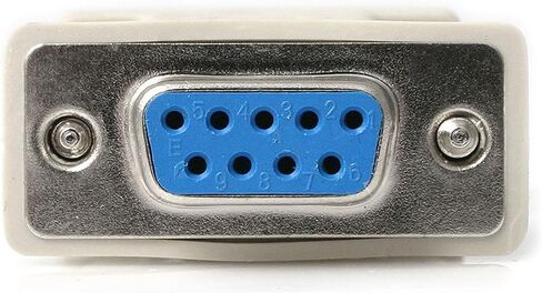 StarTech.com DB9 RS232 Serial Null Modem Adapter - F/F - Null modem adapter - DB-9 (F) to DB-9 (F) - NM9FF in Saudi Arabia