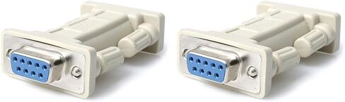 StarTech.com DB9 RS232 Serial Null Modem Adapter - F/F - Null modem adapter - DB-9 (F) to DB-9 (F) - NM9FF in Saudi Arabia