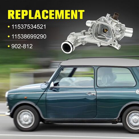 مجموعة مبيت ترموستات الألومنيوم من Aumtoni متوافقة مع 2007-2013 ميني كوبر كوبر كونتريمان 1.6L استبدال #11537534521 in Kuwait