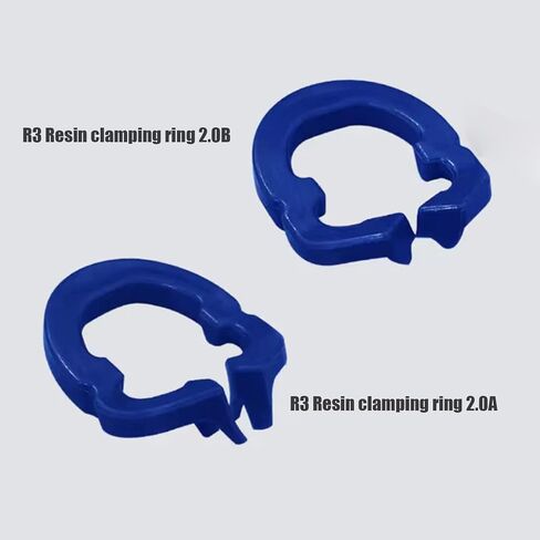 Windplusya Dental Sectional Matrix System kit, Dental Sectional Matrix Ring Resin Clip Clamping Ring, Autoclavable Dental Matrices Bands.(F4) in Saudi Arabia