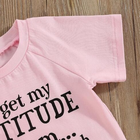Blotona Toddler Baby Girl Summer Clothes Daddy Mommy Sayings Short Sleeve T-Shirt Camo Shorts Sets 2T 3T 4T 5T Kids Outfit in Saudi Arabia