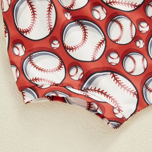 GuliriFei Newborn Baby Girl Baseball Outfits Little Sister Biggest Fan Short Sleeve Romper Shorts Headband 3Pcs Summer Set in Saudi Arabia