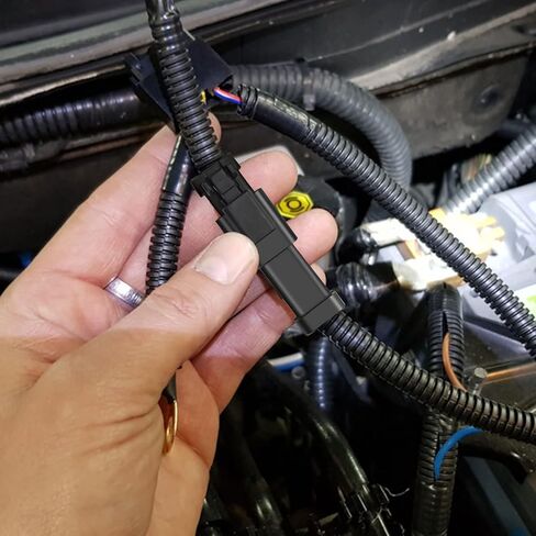 2 دبوس DT موصل 6 مجموعات، 16 AWG موصلات الأسلاك الإناث الذكور، مقاوم للماء موصل كهربائي للسيارات DT موصل 2 دبوس ضفيرة مجموعة موصل الألمانية مع أنابيب يتقلص الحرارة لسيارة شاحنة قارب in Saudi Arabia