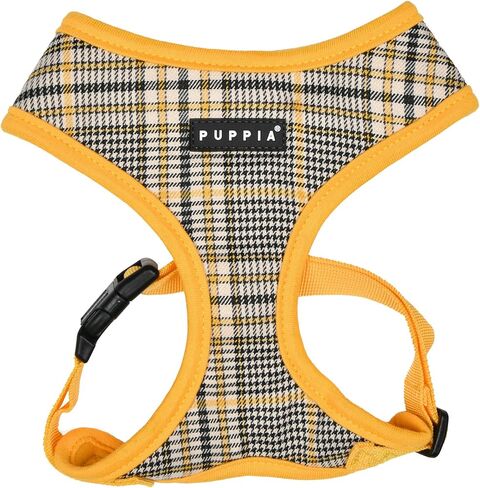 Puppia Theros Dog Harness A (Over-The-Head) Fashionable Striped Pattern Spring Summer Harness for Small and Medium Dogs, Aqua, Small in Saudi Arabia