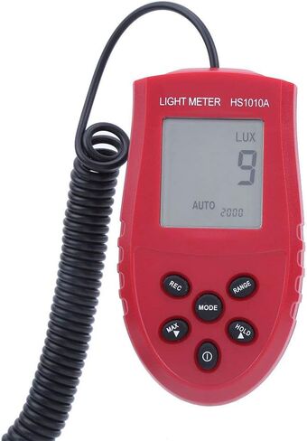HS1010A مقياس الضوء الرقمي عالي الدقة مقياس ضوئي تلقائي Luxmeter in Saudi Arabia