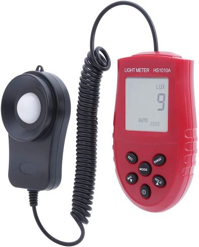 HS1010A مقياس الضوء الرقمي عالي الدقة مقياس ضوئي تلقائي Luxmeter in Saudi Arabia