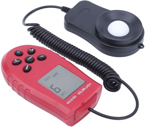 HS1010A مقياس الضوء الرقمي عالي الدقة مقياس ضوئي تلقائي Luxmeter in Saudi Arabia
