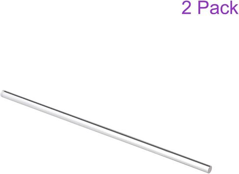 DMiotech 2 Pack 5/16 Inch x 10inch Acrylic Round Rod Solid Plastic PMMA Bar Stick for DIY Crafts Clear in Saudi Arabia