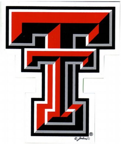 NCAA Texas Tech Red Raiders Car Magnet Sm in Saudi Arabia