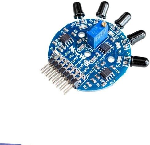 Gump's Grocery 5 Way Flame Sensor Module طفاية حريق روبوت مخرج تناظري رقمي in Kuwait