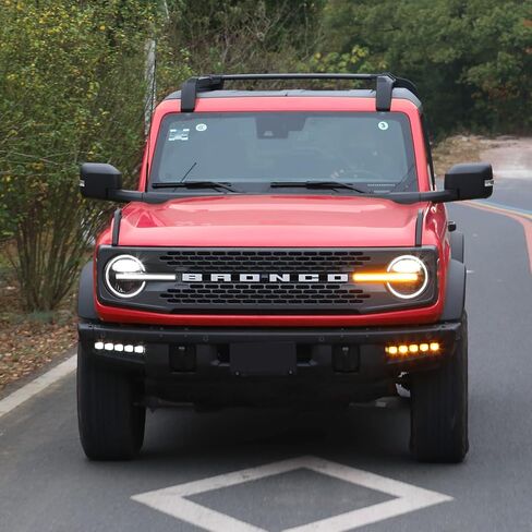 مجموعات مصابيح الضباب Mabett متوافقة مع Ford Bronco 2021 2022 2023 2024، أضواء الجري النهارية لملحقات برونكو 2/4 أبواب in Kuwait